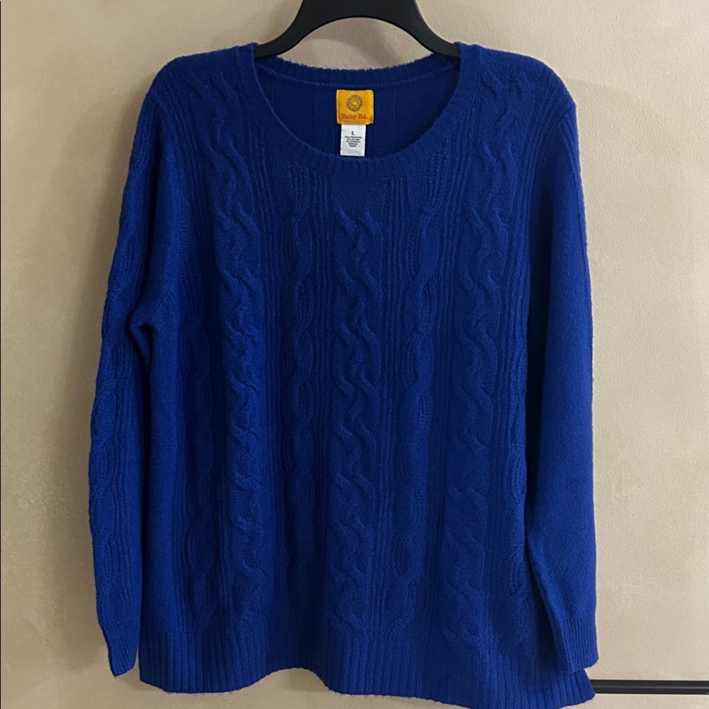 Royal Blue Sweater.Size Large